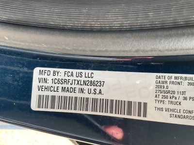 2020 RAM 1500 Laramie