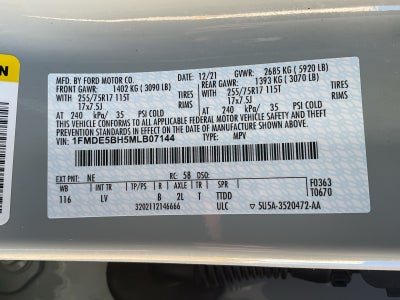 2021 Ford Bronco Base