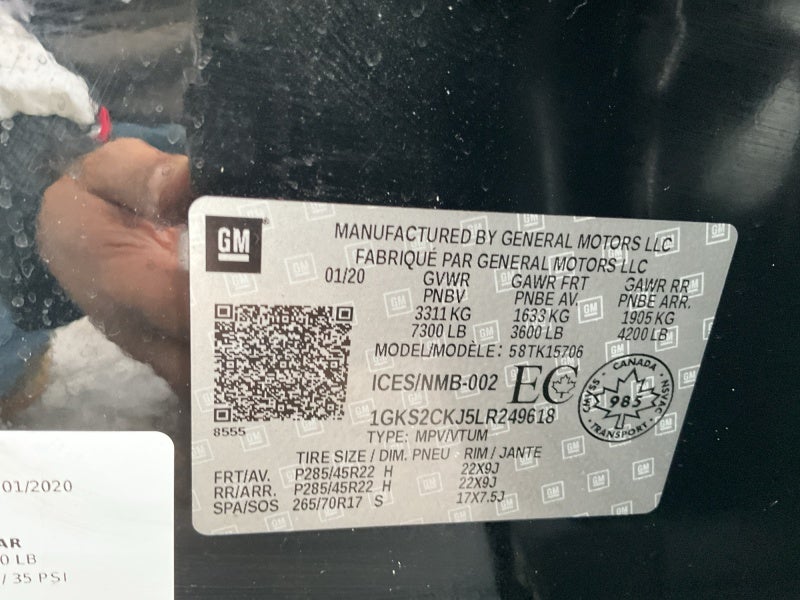 2020 GMC Yukon Denali