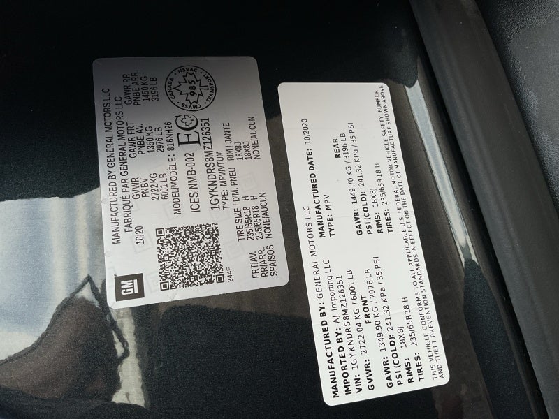 2021 Cadillac XT5 Premium Luxury