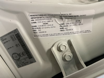 2023 Nissan Maxima SL