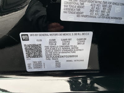 2026 GMC Sierra 1500 SLT