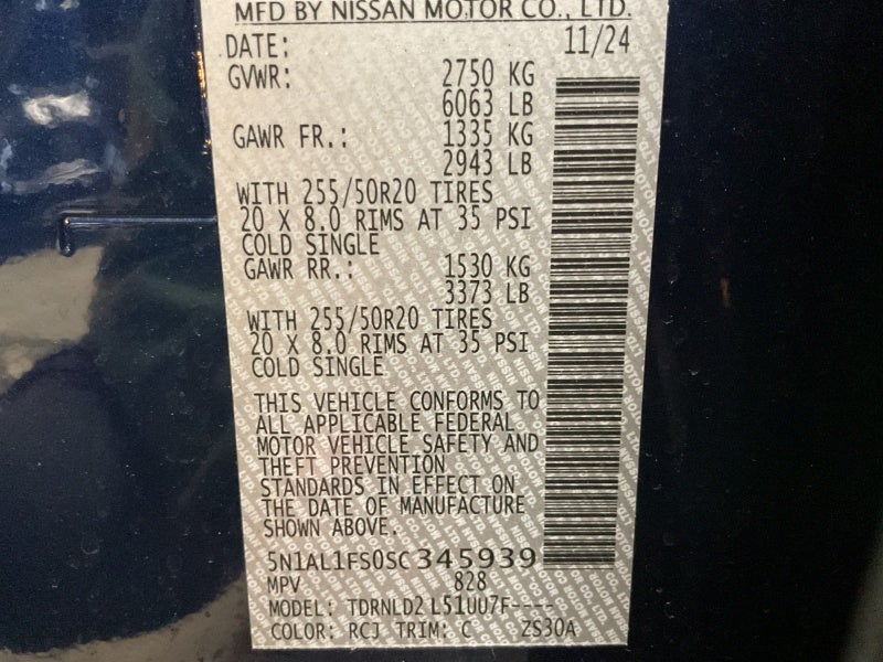 2025 INFINITI QX60 LUXE