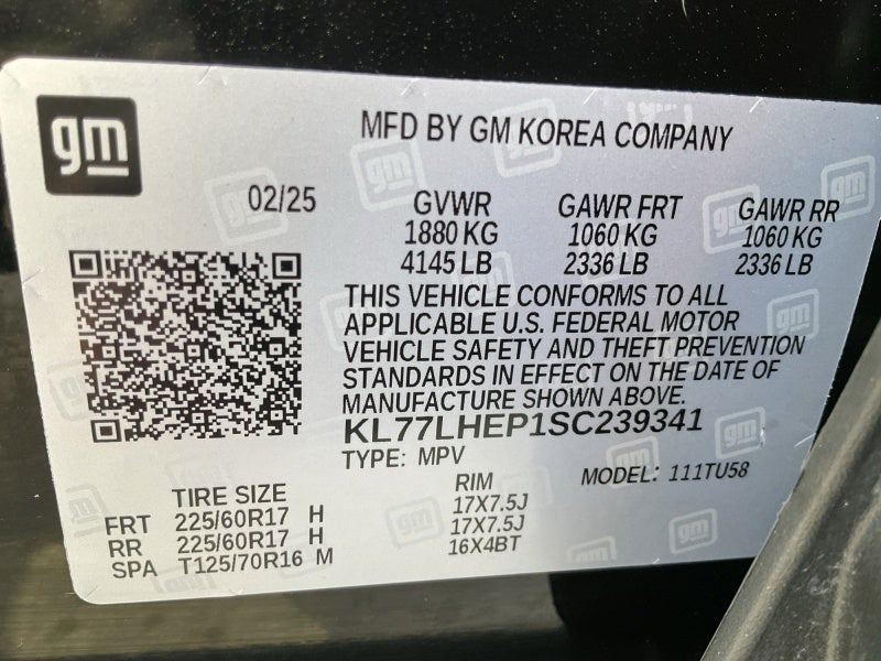 2025 Chevrolet Trax LT