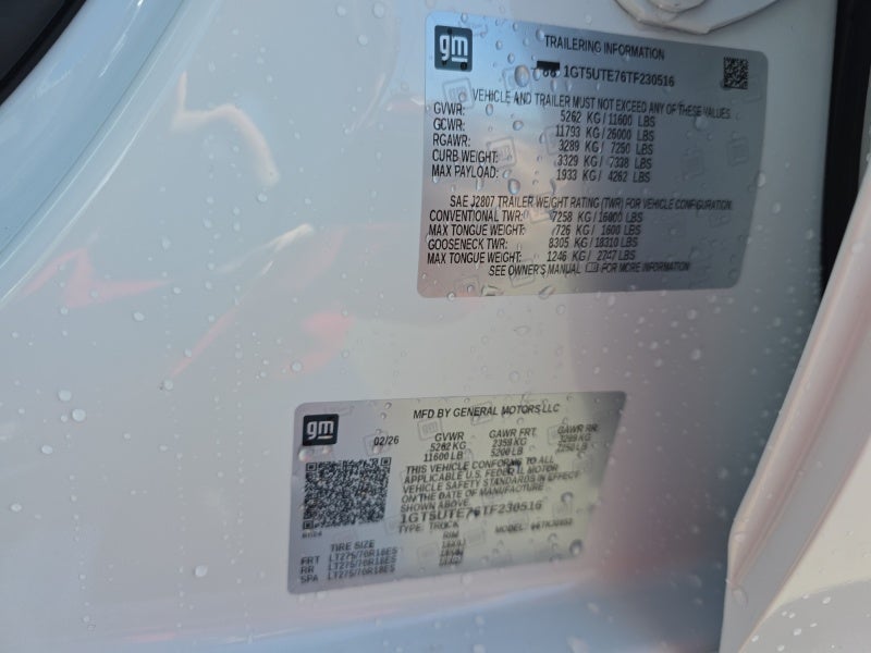 2026 GMC Sierra 3500 HD SLE