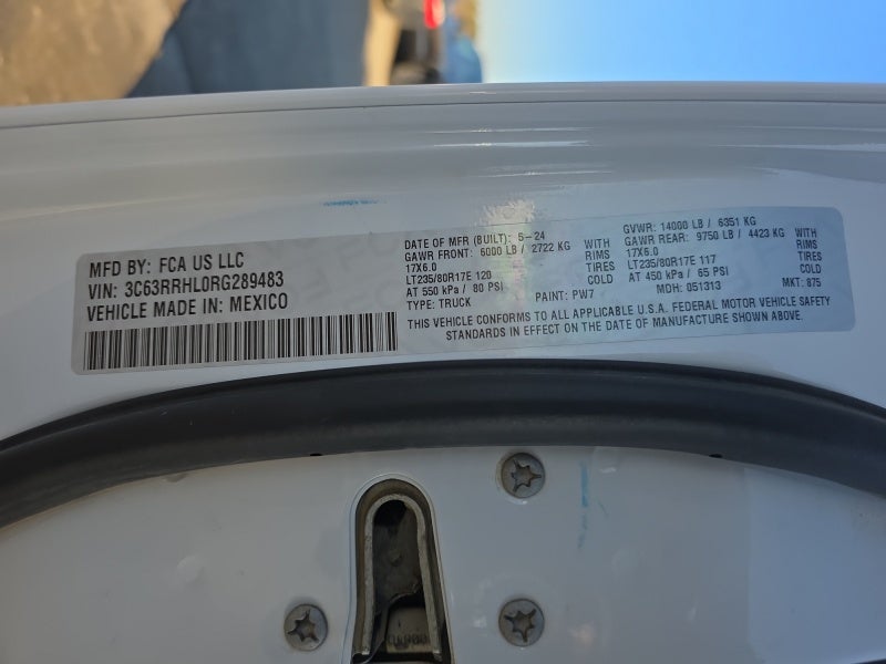 2024 RAM 3500 Big Horn