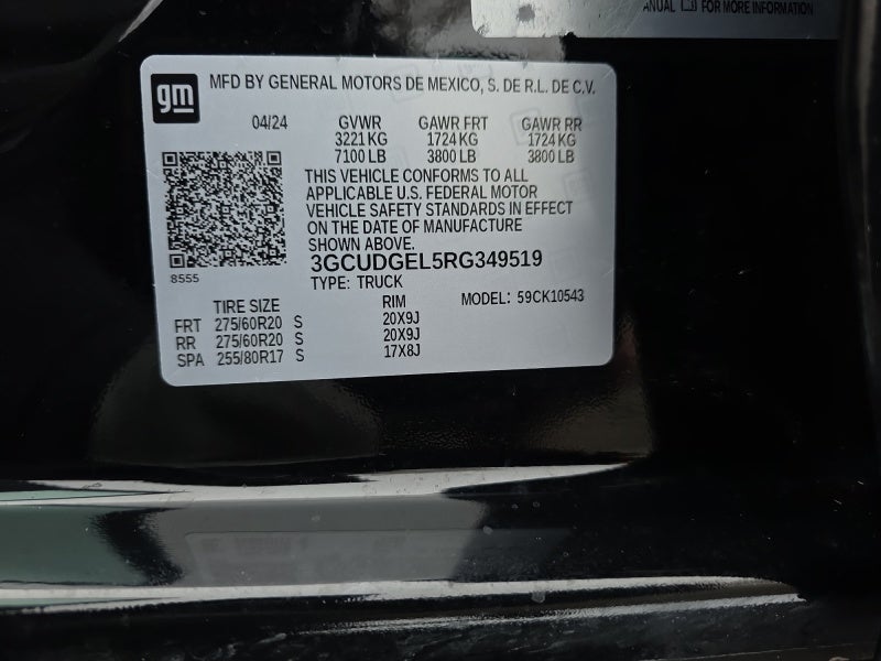 2024 Chevrolet Silverado 1500 LTZ