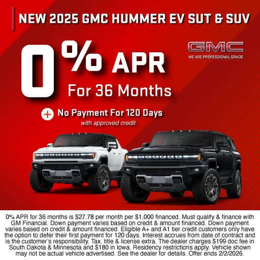 NEW 2025 GMC HUMMER EV SUV & PICKUP