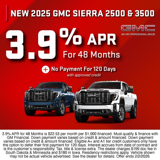 NEW 2025 GMC SIERRA 2500 & 3500