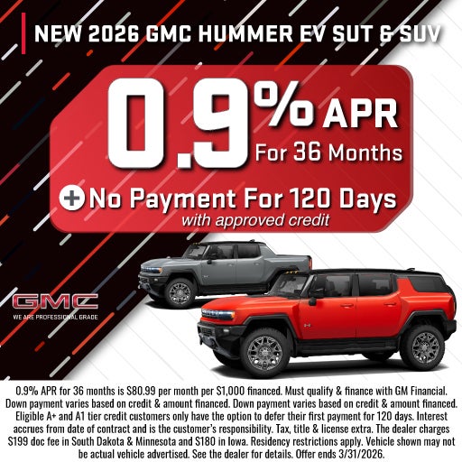 NEW 2026 GMC HUMMER EV PICK UP & SUV