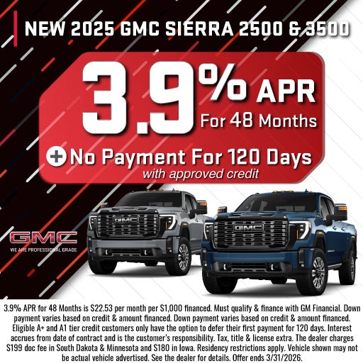 NEW 2025 GMC SIERRA 2500 & 3500