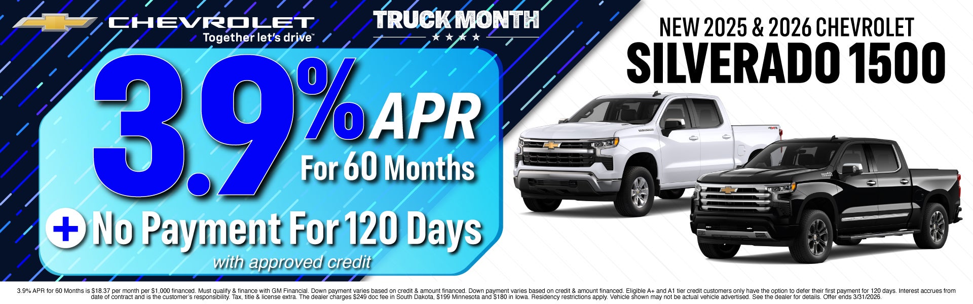 NEW CHEVY OFFER